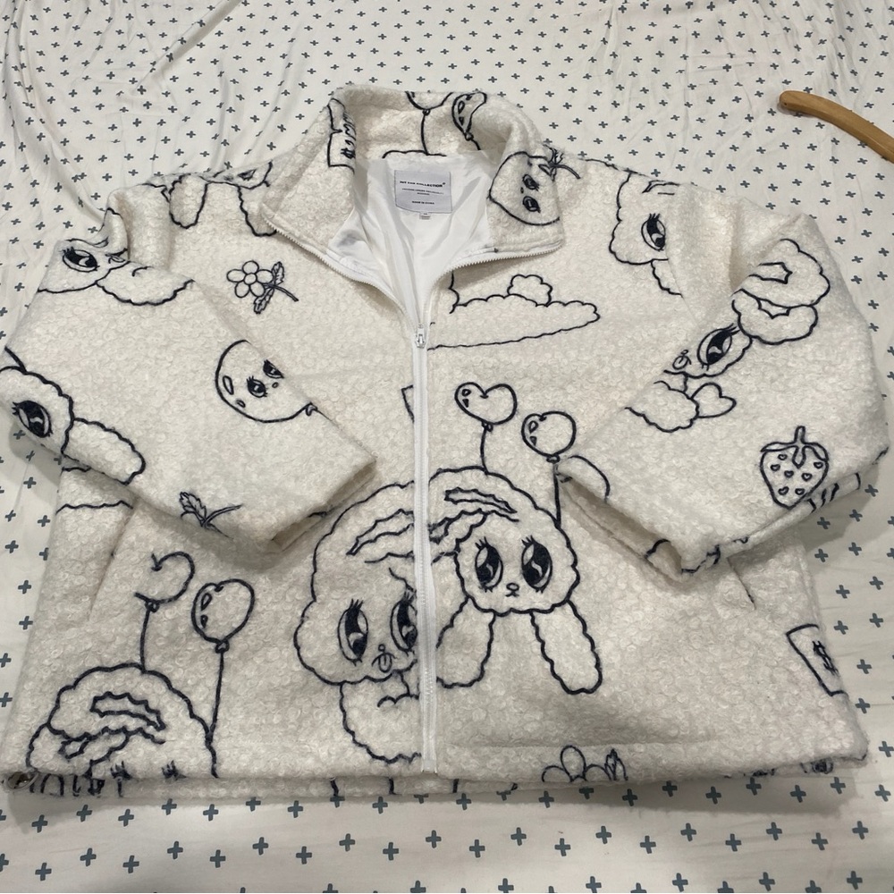 Hit The Collection Esther Kim Bunny Jacket M Fuzzy